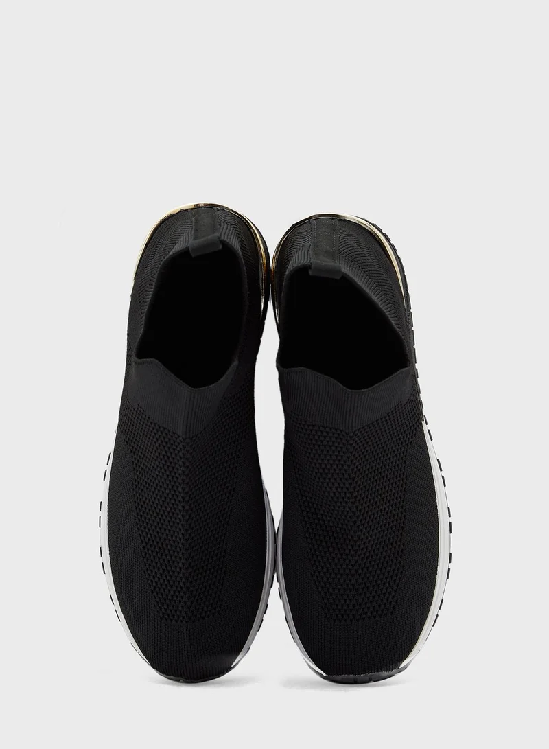 Truffle Knitted Sneakers