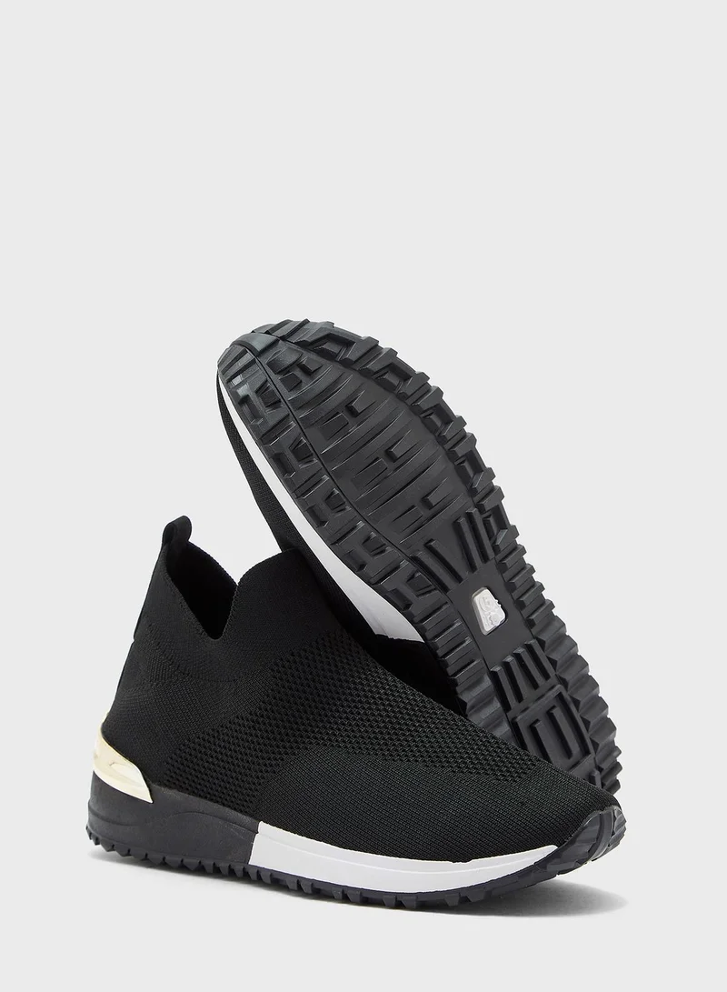 Truffle Knitted Sneakers