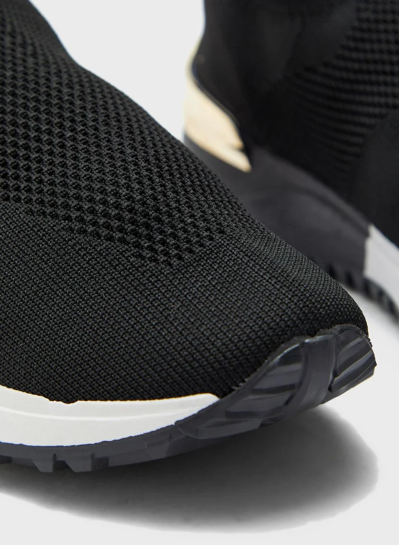 Truffle Knitted Sneakers