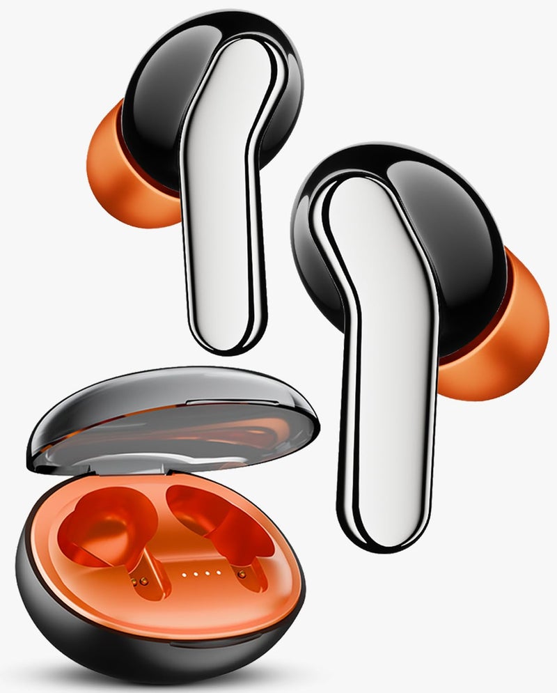 Mivi DuoPods Roar (New Launch) 13mm AAC Audio Tech | AI-ENC | Dual Mic | 5.3 Bluetooth Ear Buds | 70Hrs Battery | Fast Charge | IPX4 | Low Latency | Gaming Earbuds - Image 1