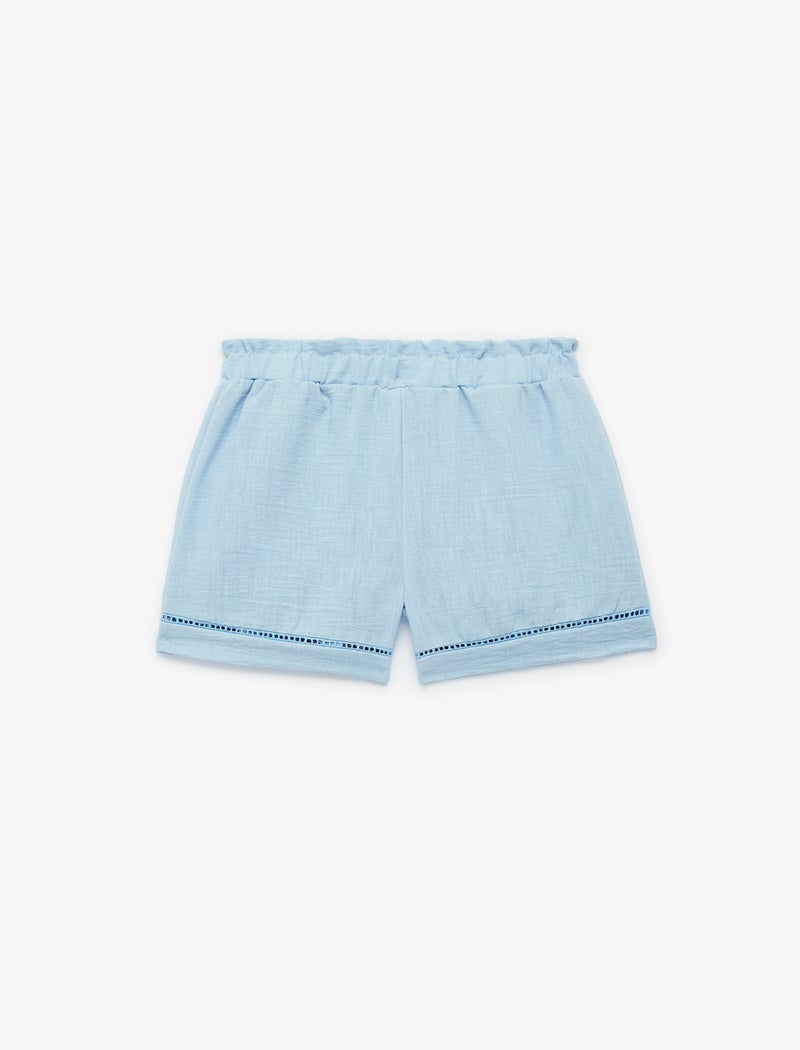 KOTON Babygirl Woven Bottoms Shorts - Image 1
