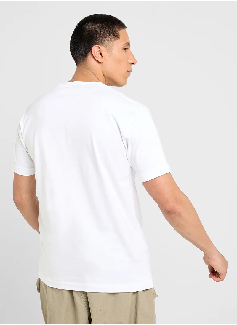 Seventy Five Basics Printed T-Shirt