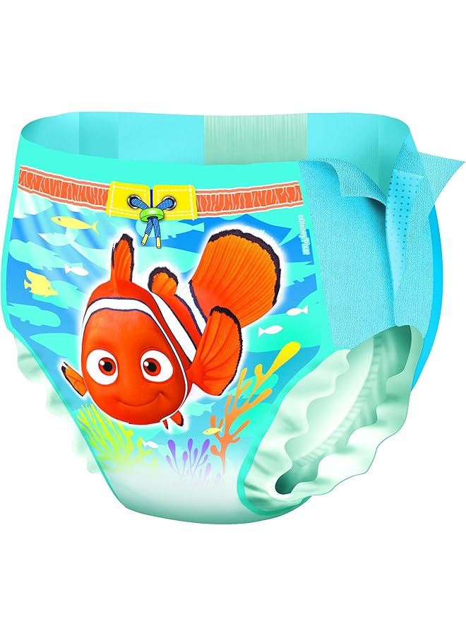HUGGIES Little Swimmers Swim Nappies Size 5 6 76 Baby Swim Nappies (4 Packs Of 19 Pants) Swimming Nappies Protect Without Swelling Tear Sides For Easy Removal - Image 3