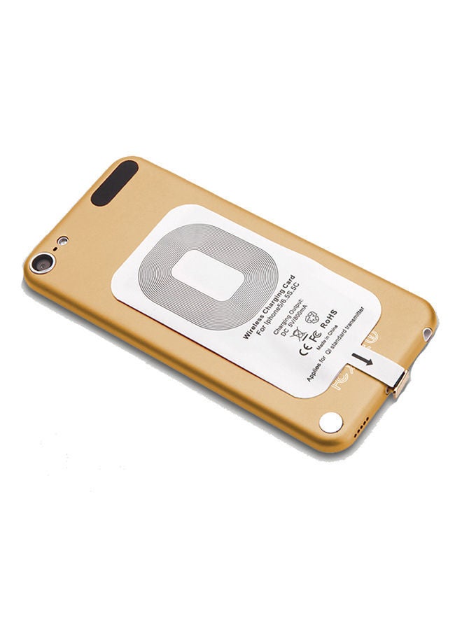 NIBEMINENT Wireless Charger Receiver Pad For Apple iPhone 6/iPhone 6s/iPhone 5 White  - Image 2