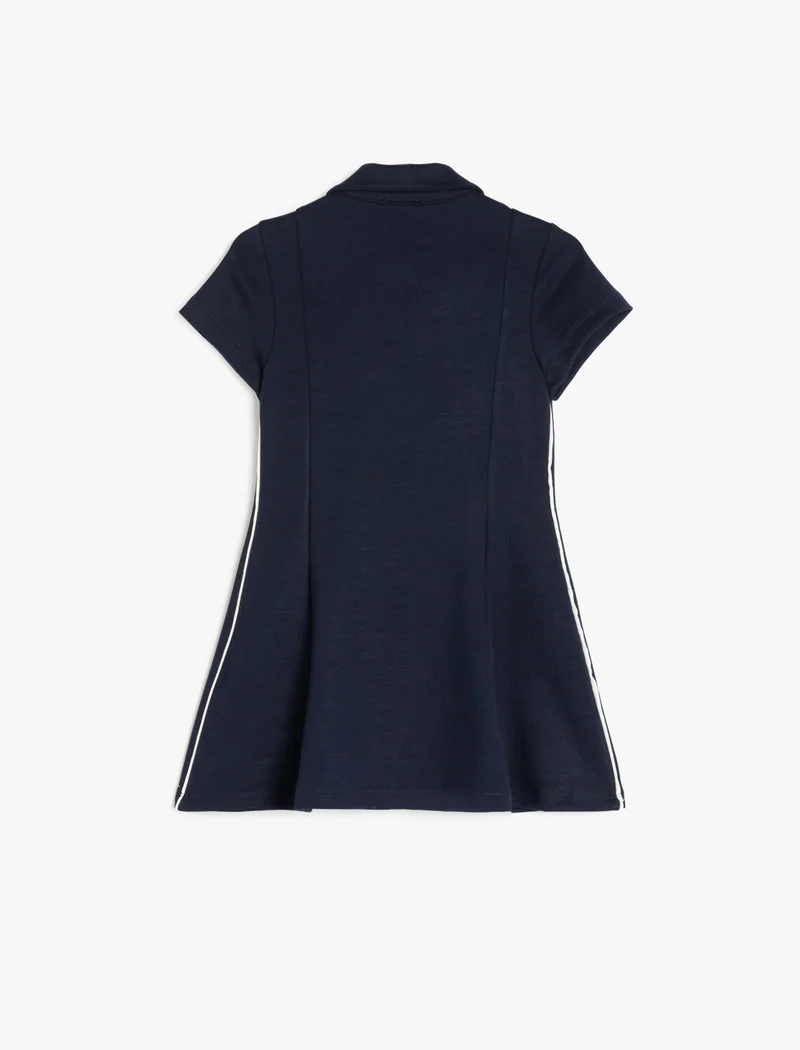KOTON Polo Neck Skirt