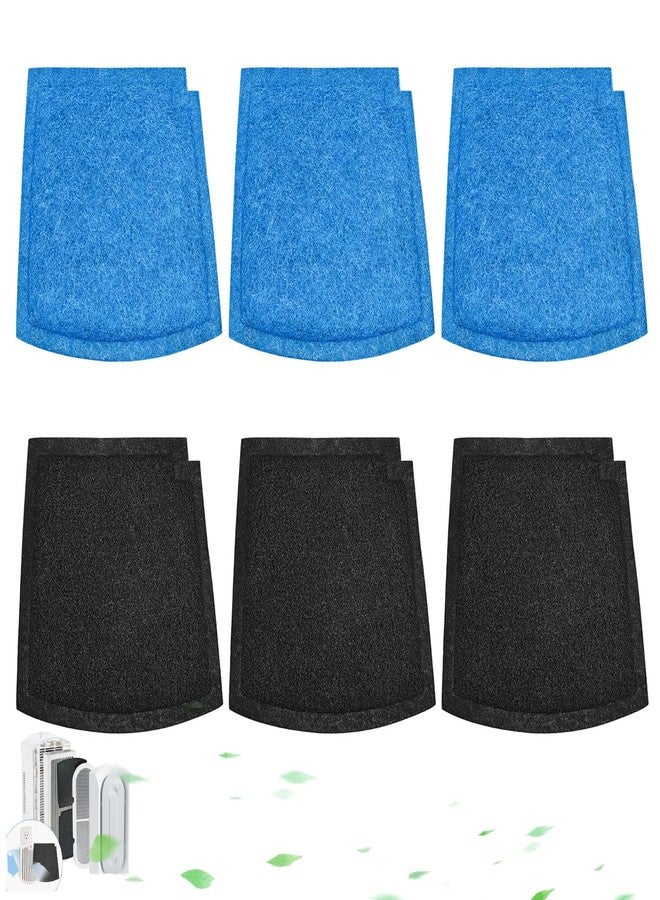 HDWGGD True Air Filters Replacement for Hamilton Beach True Air Purifier 04384,04532GM, 04530G, 04530GM & 04531GM, for Odor Eliminators, Neutralizes Pet Smells (04234G, 6-Pack) - Image 1