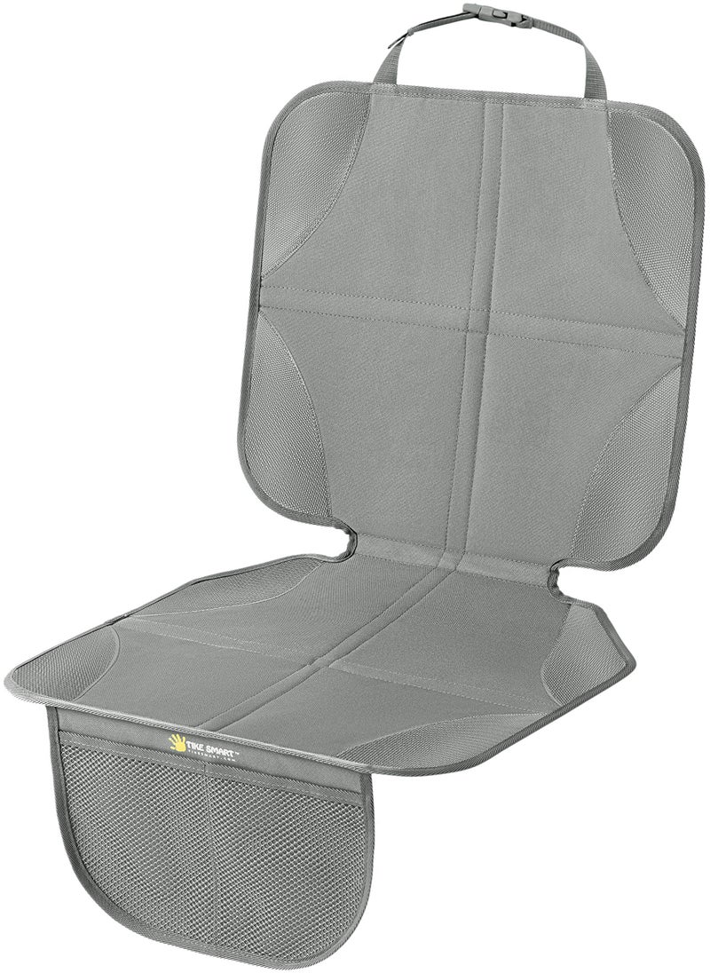 Tike Smart Premium Car Seat Protector (Gray (Grey), High Back) - Image 1