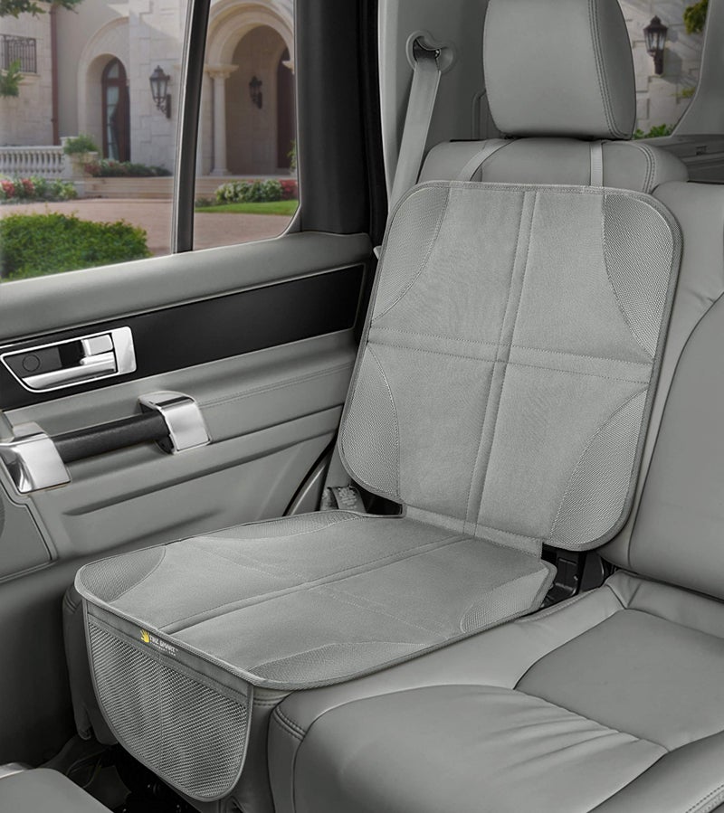 Tike Smart Premium Car Seat Protector (Gray (Grey), High Back) - Image 3