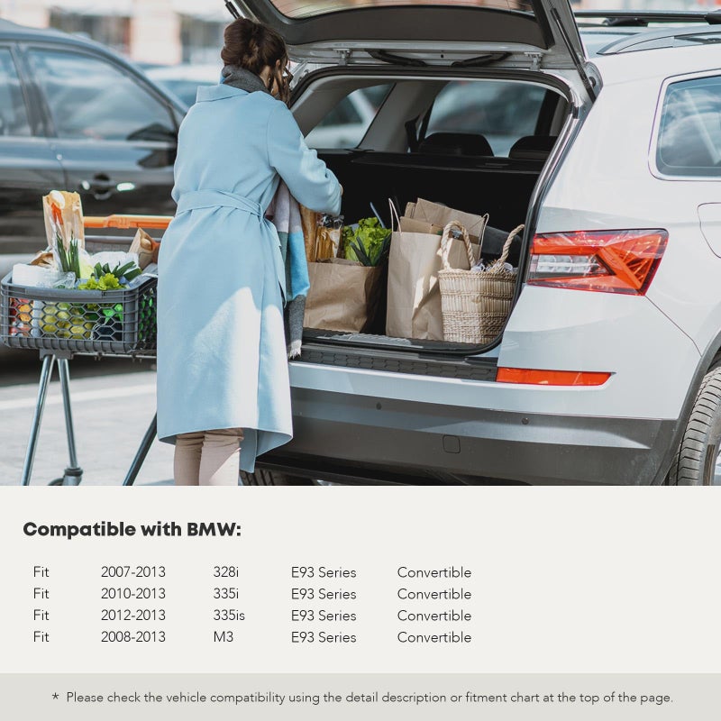 YHTAUTO Set of 2 Rear Tailgate Lift Support Struts Gas Springs Shock for BMW E93 328i 335i 335is M3 2007-2013 Convertible - Image 2