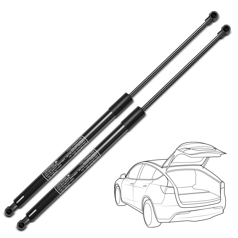 YHTAUTO Set of 2 Rear Tailgate Lift Support Struts Gas Springs Shock for BMW E93 328i 335i 335is M3 2007-2013 Convertible - Image 1