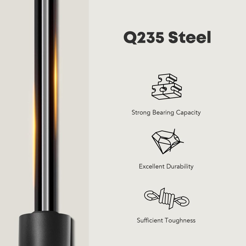 YHTAUTO Set of 2 Rear Tailgate Lift Support Struts Gas Springs Shock for BMW E93 328i 335i 335is M3 2007-2013 Convertible - Image 4