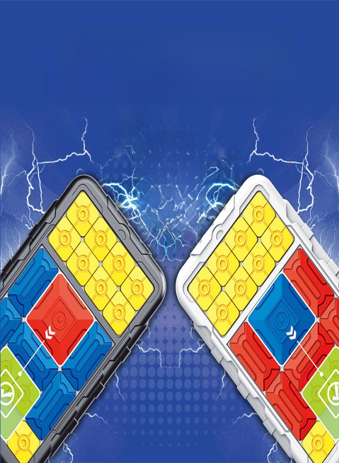 لعبة أحجية الصور المقطوعة المنزلقة للأطفال والكبار من سمارت هوارونغ رود، لعبة التفكير المنطقي، ألعاب تعليمية مبكرة، بيع بالجملة لرياض الأطفال ([علبة ملونة] إصدار فردي - بنفسجي 200 غرام) - Image 3