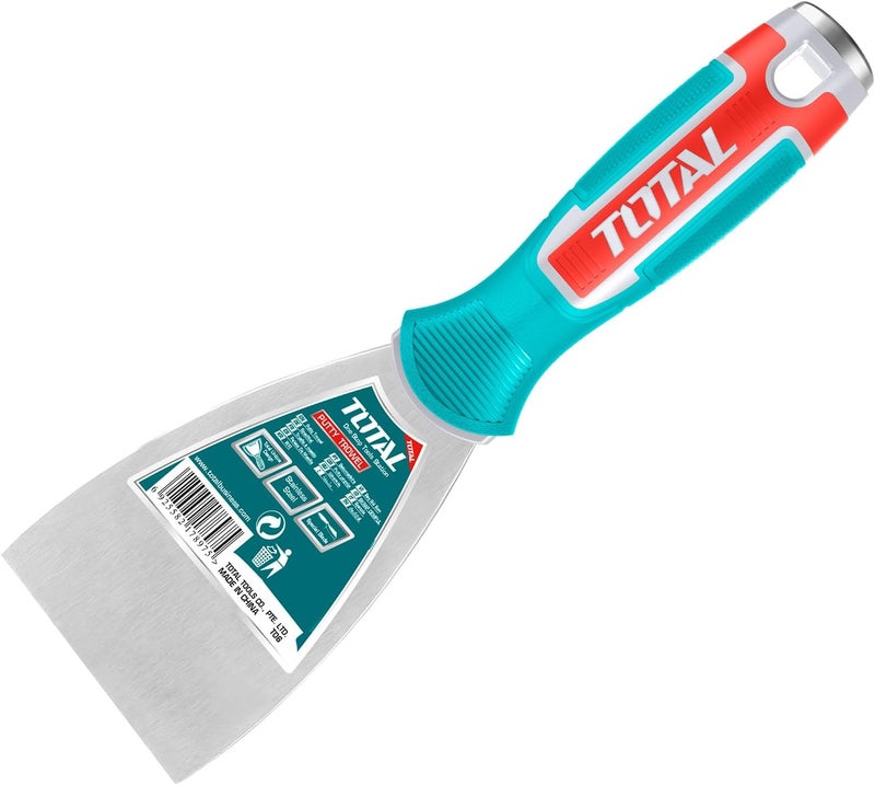 TOTAL 40mm Putty Trowel with Stainless Steel Blade - Image 1