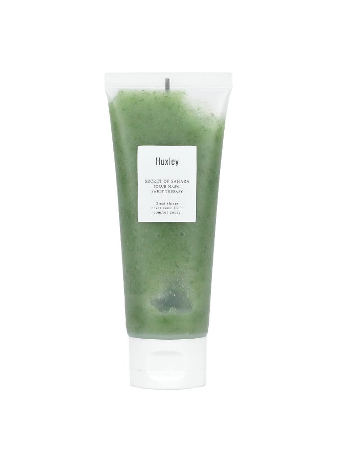 Huxley Huxley, Secret of Sahara, Scrub Beauty Mask, Sweet Therapy, 4.23 oz (120 g)  - Image 1