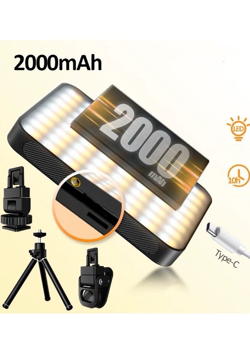 AiQi RGB LED Magnetic Fill Light, Adjustable three color temperature, strong magnetic attachment for phone back, a must-have for live streaming, selfies, outdoor shooting, and video creation, with 360° adjustable lighting. - Image 5