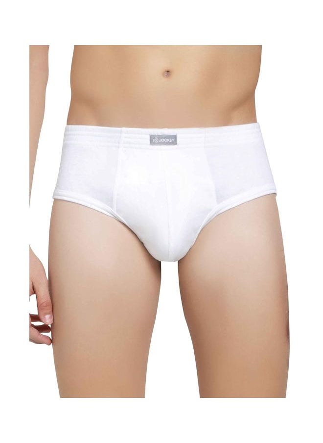 JOCKEY - Jockey 1009 Men Super Combed Cotton Rib Solid Brief with Stay Fresh Properties Pack of 2 - Image 1