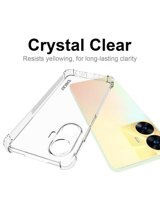 ENKAY Case For Realme C55 4G Clear TPU Shockproof Anti-slip Phone Case - Image 5