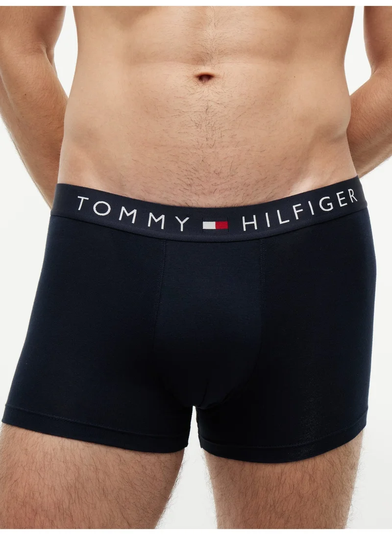TOMMY HILFIGER Des Sky/Grey Htr/Des Sky 3 Pack Cotton Stretch Trunks for Men | Best Price UAE