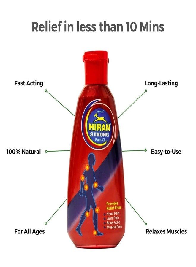 Aswini Strong Pain Relief Oil 70ml (Pack of 3), Back & Joint Pain ayurvedic tel, Long Lasting Relief, kamar dard tel, Joint pain Relief Oil for Daily Use - Image 4