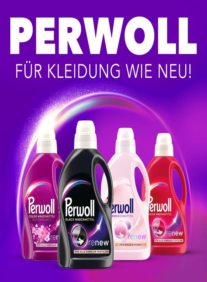 Perwoll Black Detergent (1 x 27 Wash Loads) Mild Detergent | Gently Cleans and Renews Dark Colors and Fibers | For All Dark Textiles | With Triple-Renew Technology - Image 5