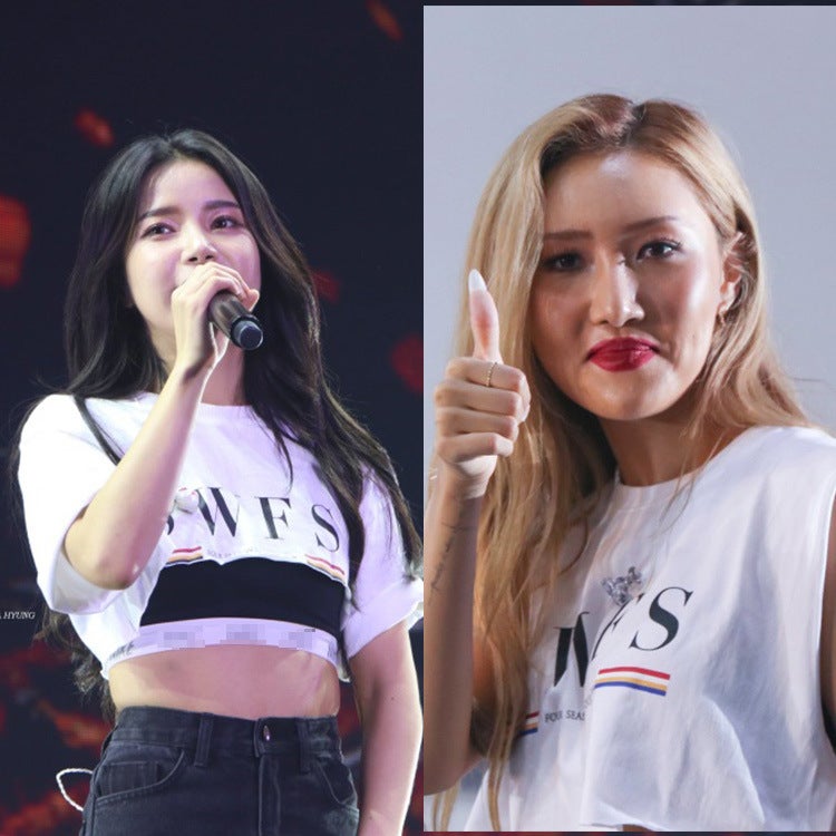 Mamamoo 4Season Concert Around Jin Rong Xianmeixing Ding Huiren An Huizhen Same Short-Sleeved T-Shirt - Image 4