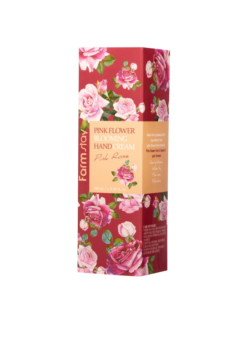 Farm Stay Pink Flower Pink Rose Hand Cream 100ml - Image 4