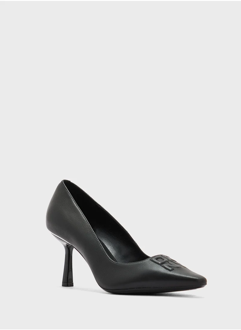 دكني Nella Close Toe Mid Heel Pumps