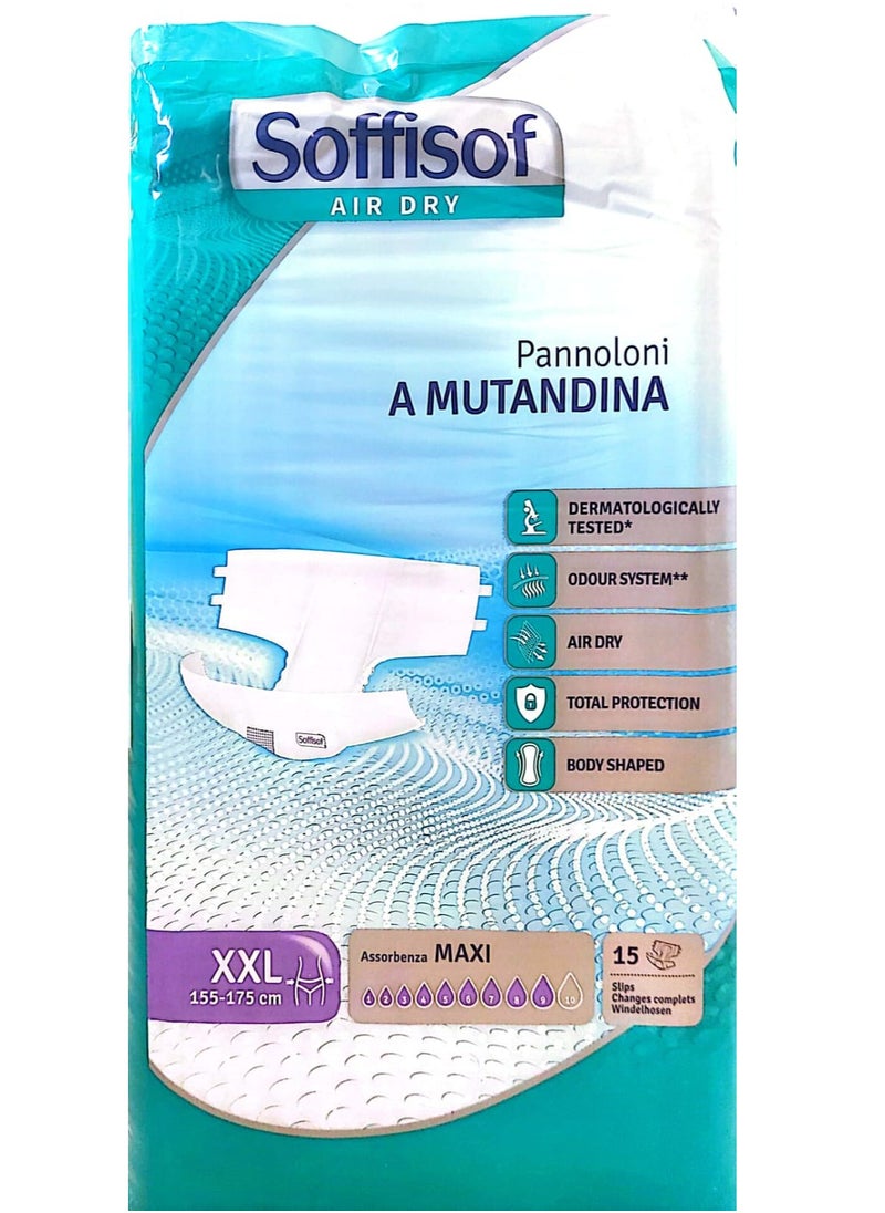 SOFFISOF Medical Diapers For The Elderly Size XXL Maxi High  - Image 1
