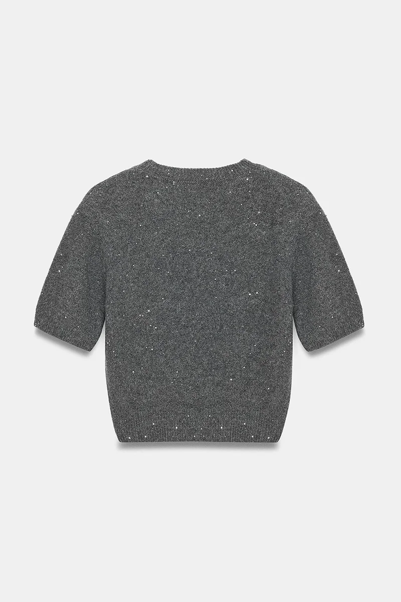 Dilvin Light Grey DILVIN Women's Wool Blend Sweater for Women | Best Price UAE