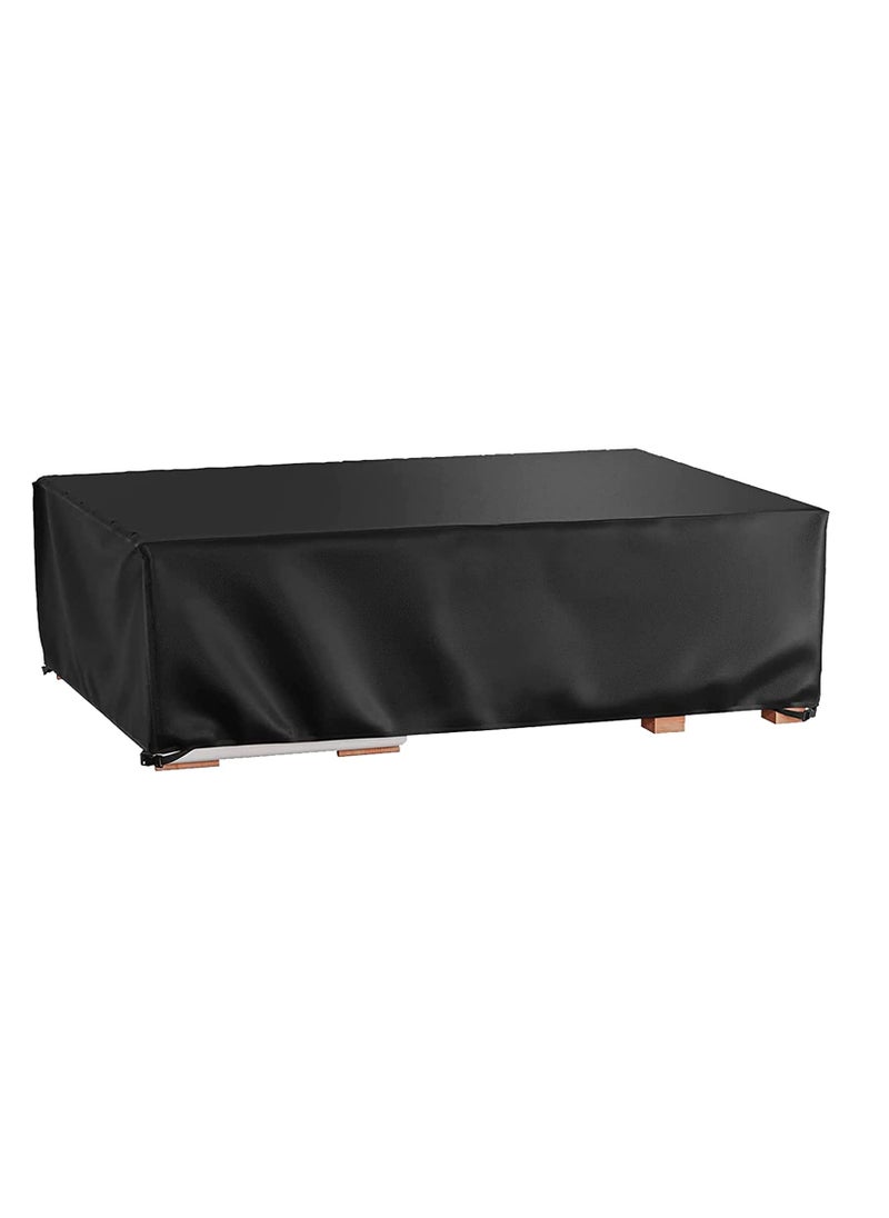 SYOSI - Patio Furniture Cover Outdoor Furniture Cover Waterproof Sectional Sofa Set Covers Outdoor Table And Chair Set Covers Water Resistant Large 180 * 120 * 74Cm - Image 1