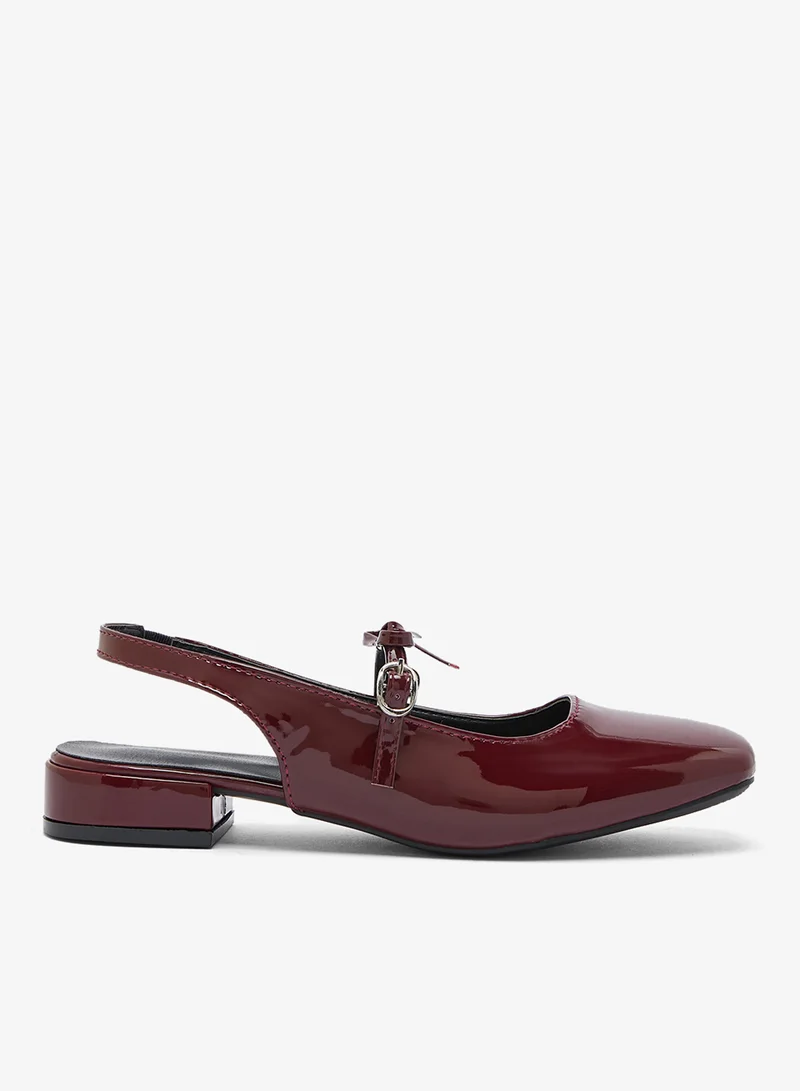 Ginger Bow Detail Classic Ballet Flats