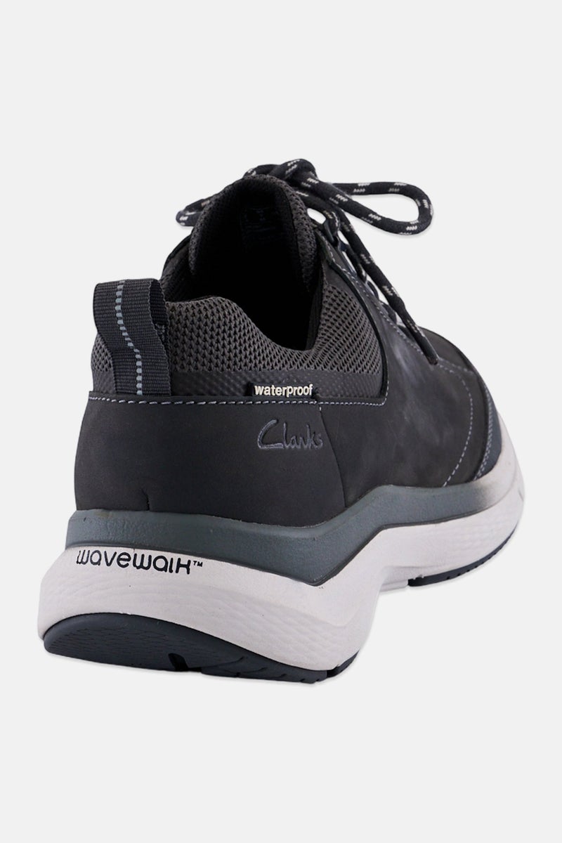 clarks Men Wave 2,0 Vibe Lace Up Casual Shoes, Grey - Image 3