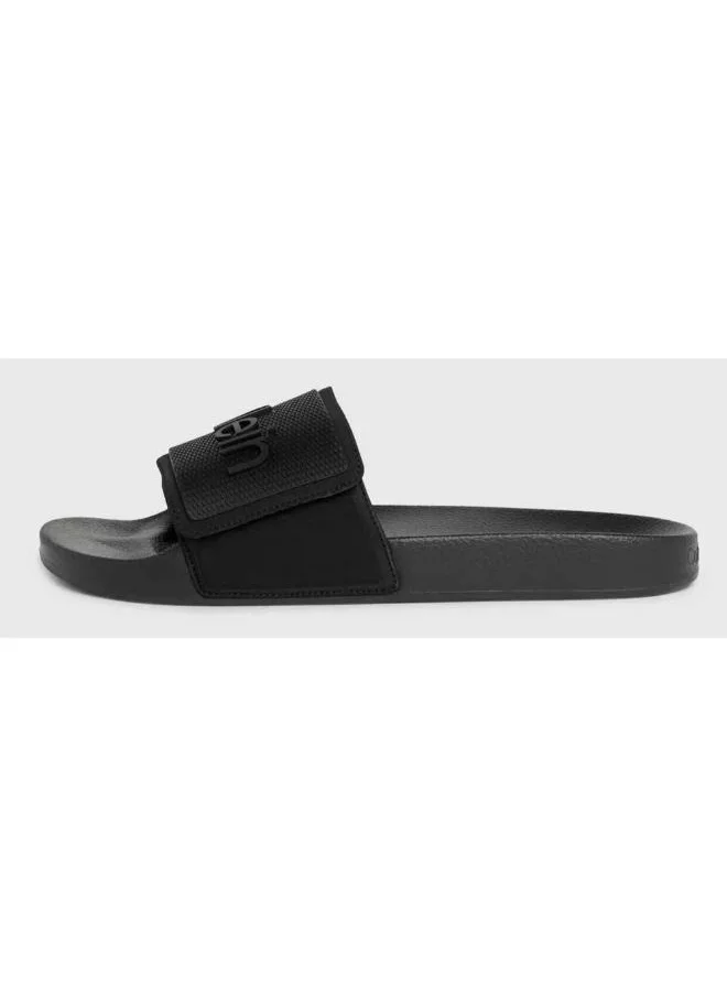 CALVIN KLEIN Single  Strap Flip Flops