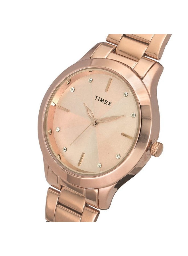 تيميكس ساعة تايمكس انالوج بمينا وردية للنساء - TWEL98SMU07 - Image 3
