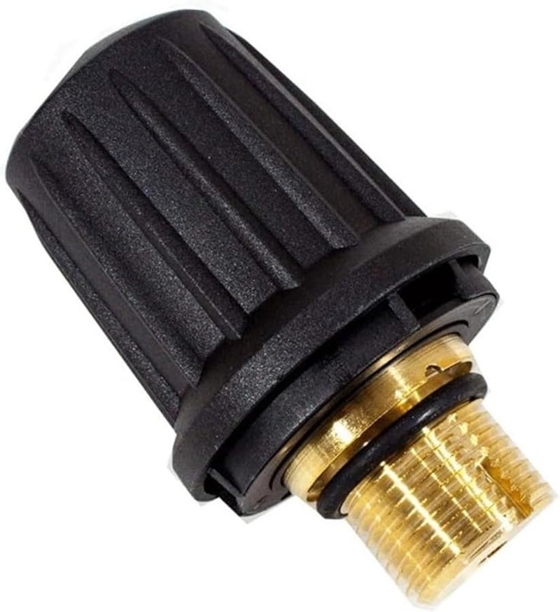 غطاية بديلة لجهاز التنظيف بالبخار من كارشر مع صمام أمان وحلقة سوداء من مادة O عبوة من قطعتين - Image 2