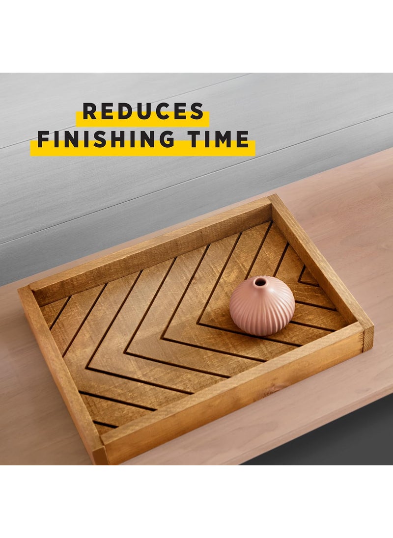 Minwax Minwax 217704444 Polyshades  Stain  Polyurethane in 1 Step 275 VOC 12 pint Classic Oak Gloss  - Image 5