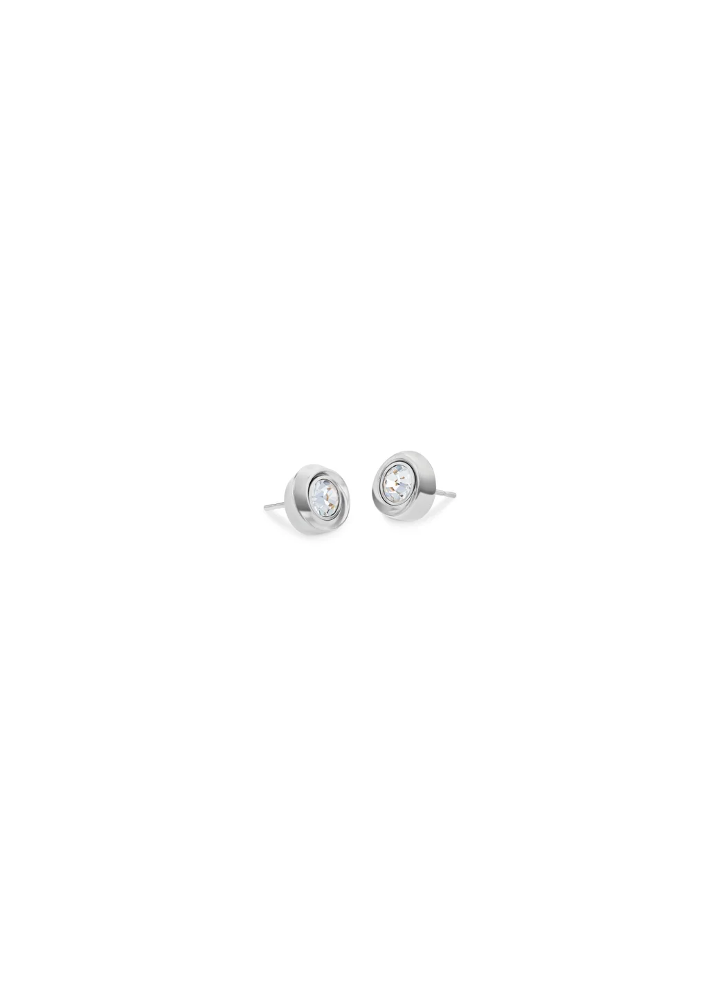 كالفن كلاين Twisted Bezel Solitaire Stud