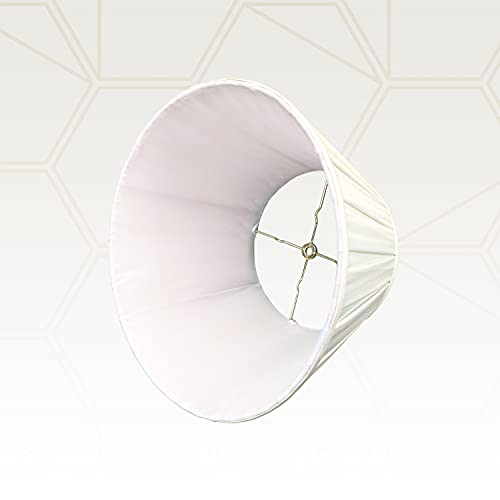 Royal Designs Inc Royal Designs Empire English Pleat Basic Lamp Shade, Eggshell, 11 x 18 x 12 - Image 4