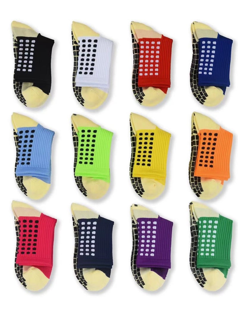 Laseta 12packs  football socks set,color mix - Image 2