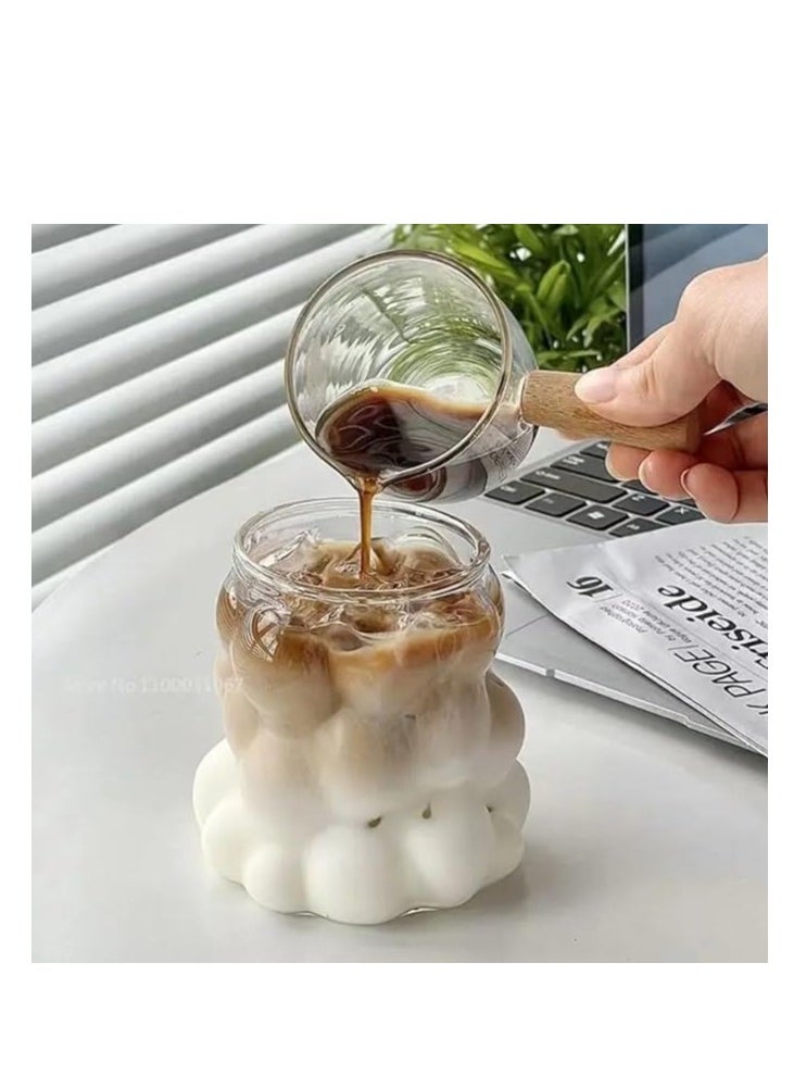 Generic - Coffee tea cup dessert grape shape Korean water cups 350ml - Image 1