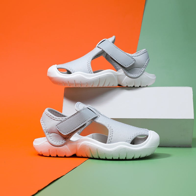 2024 High Elastic Soft Bottom Children'S Sandals Summer Outdoor Open Toe Sandals Boys And Girls Climbing Upstream Beach Shoes - Image 5