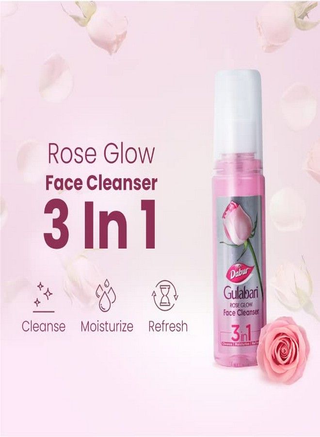 Dabur Gulabari Rose Glow Face Cleanser, 100 Ml - Image 2