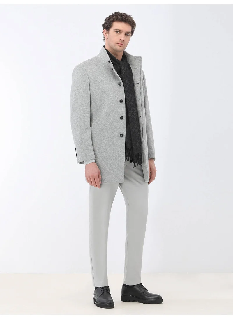 كيب Gray Woven Coat