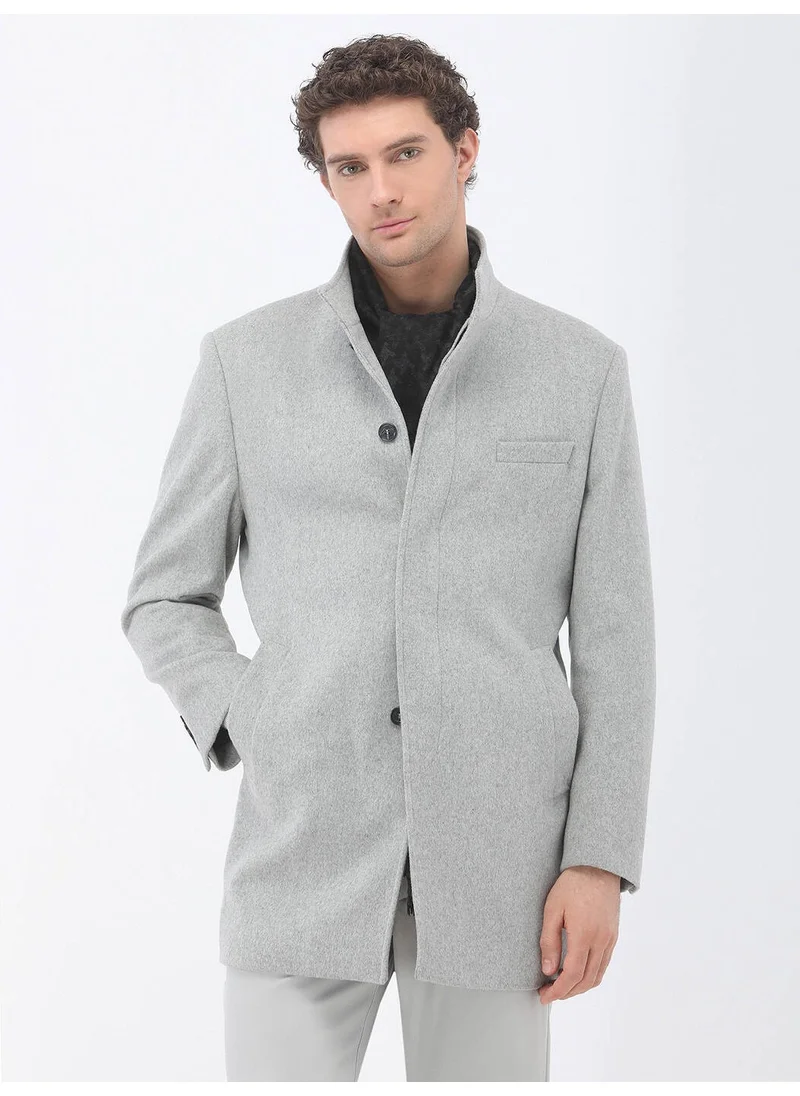 كيب Gray Woven Coat