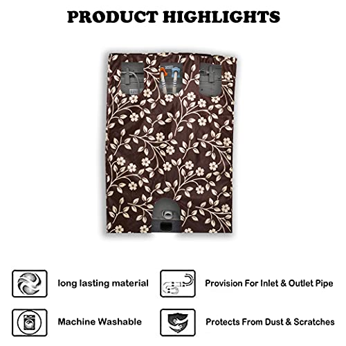 KANUSHI Industries® Black box Design Top Load Semi Automatic Washing Machine Cover (Suitable For 6 Kg, 6.5 kg, 7 kg, 7.5 kg) (VAR2-WASMAC-BLACK-BOX-SEMI-01) (VAR2-WASMAC-BROWN-RAJ-SEMI-01) - Image 4