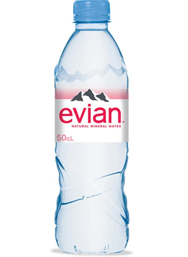 إيفيان زجاجة مياه معدنية طبيعية