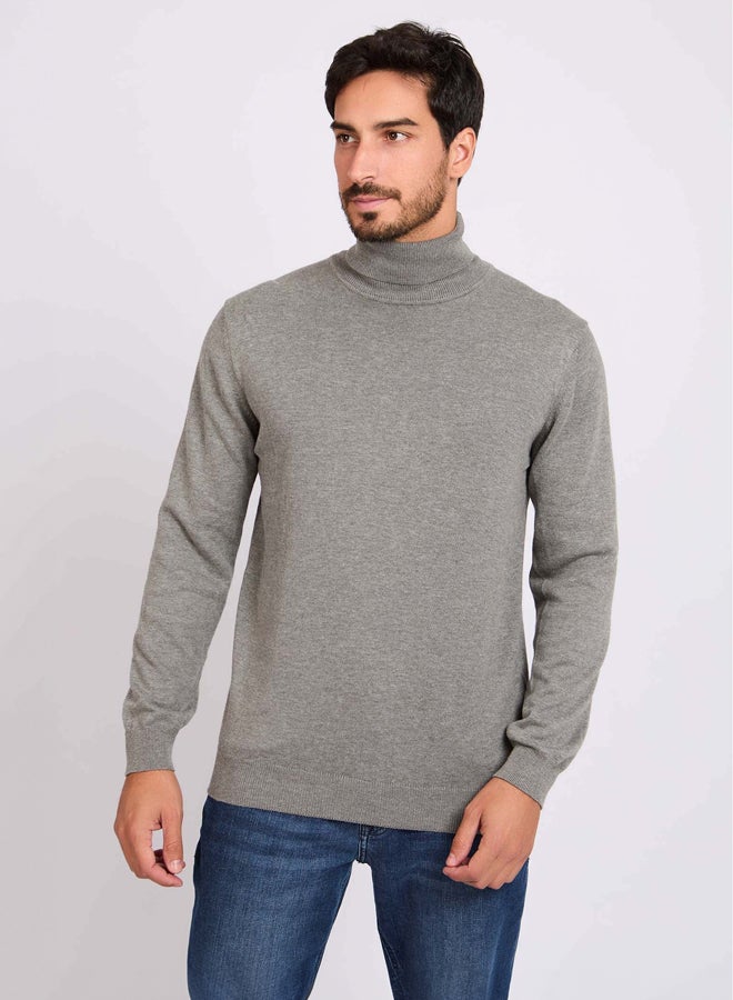 DALYDRESS Women Regular Fit Pullover - Grey - Image 2