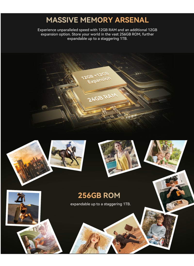 Cubot - CUBOT Kingkong AX Outdoor Mobile Phone Android 14 - Outdoor Smartphone Without Contract, 24GB + 256GB/1TB Construction Site Mobile Phone, 100MP Smartphone, 6.58 Inch FHD + 120Hz, 1.32 Inch Back - Image 1