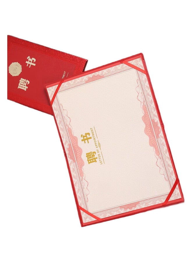 Tango 8K Appointment Letter Inner Pages, 20 Sheets/Pack, Certificate Company, Corporate School Unit Appointment Certificate, Printable, Durable - Image 1