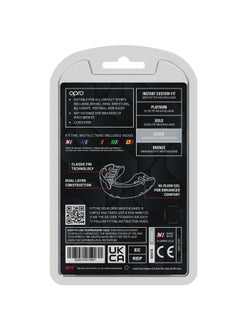 OPRO Self Fit Ufc Silver White/Silver Adult  - Image 3